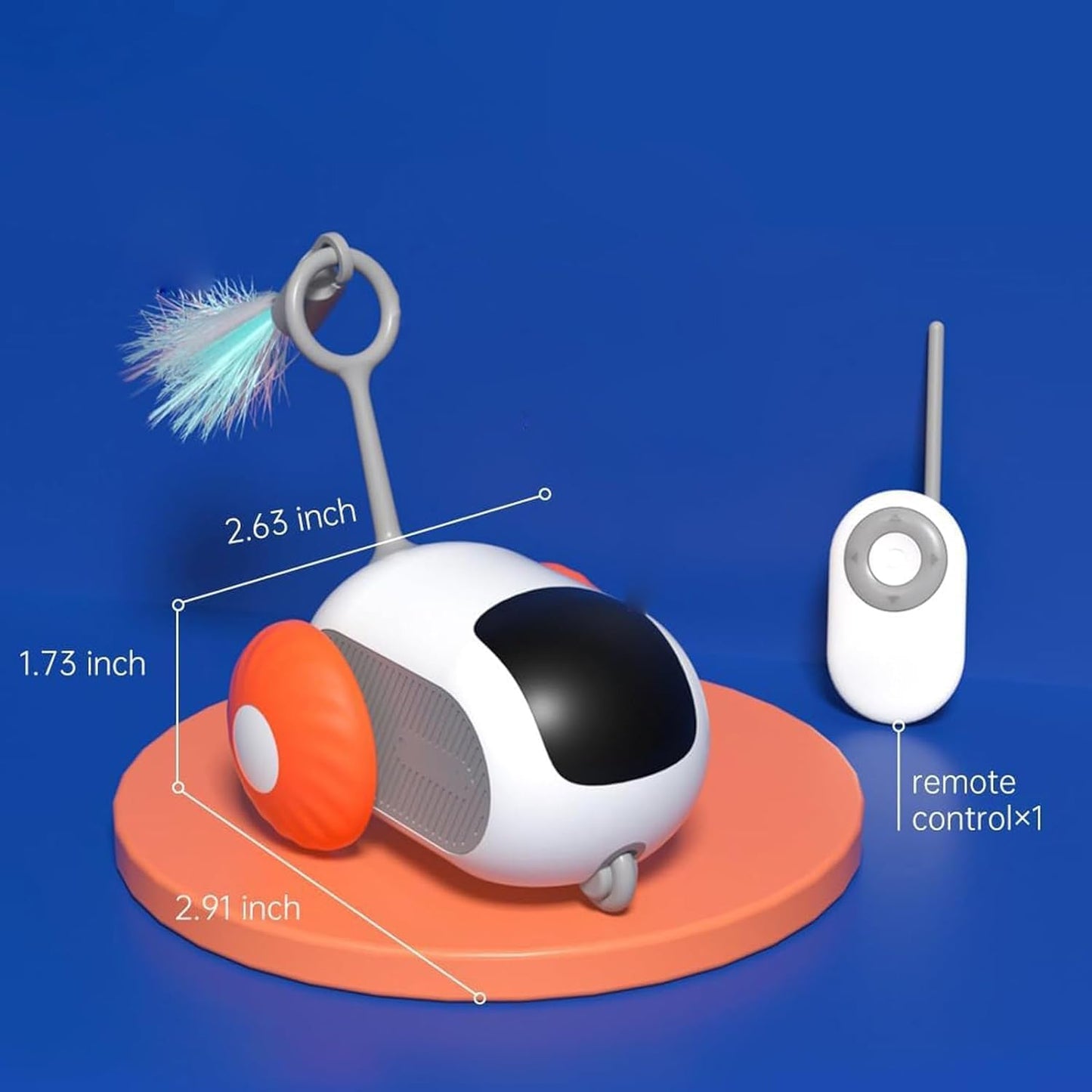Diva Claws™ Remote Toy – Smart Cat Car Toy