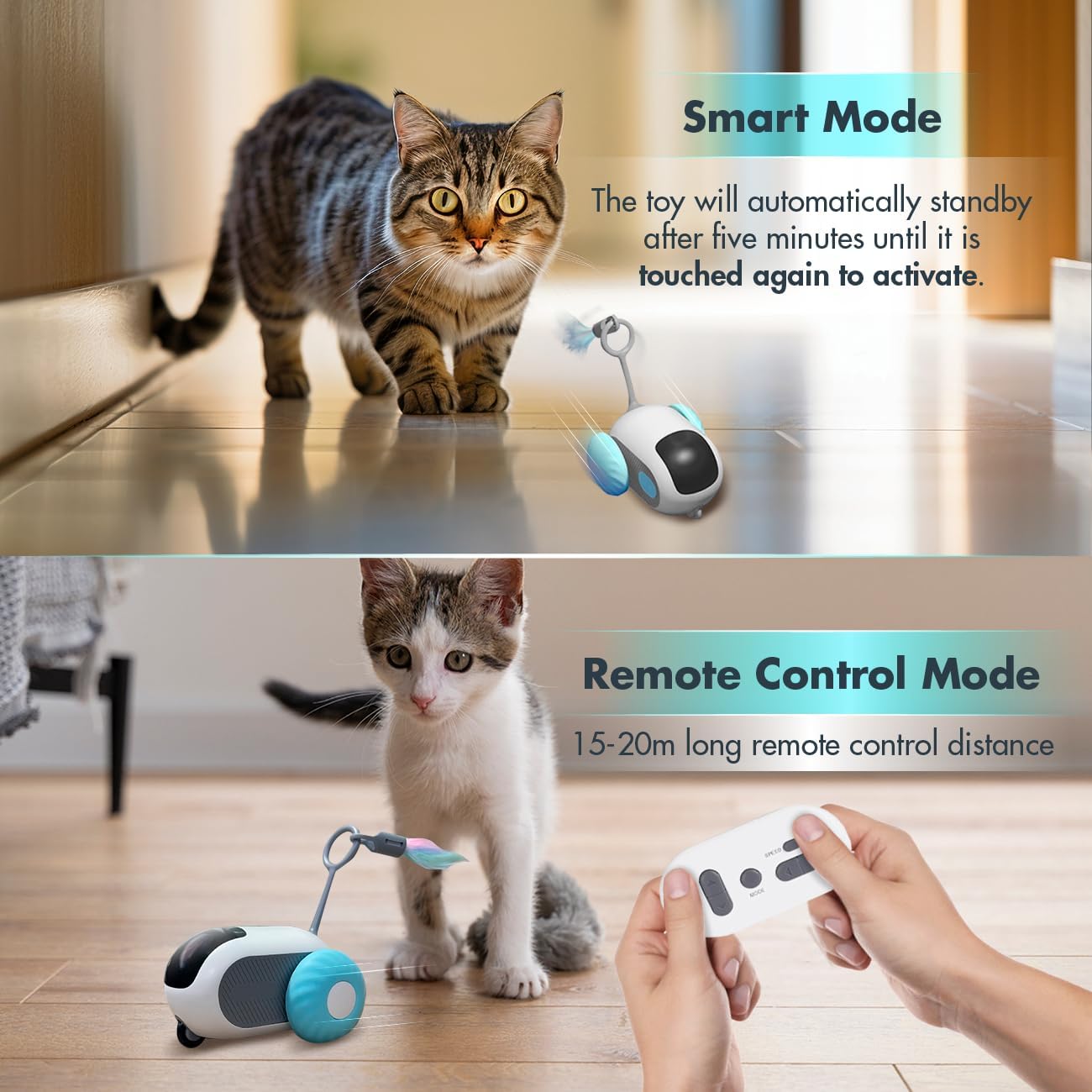 Diva Claws™ Remote Toy – Smart Cat Car Toy