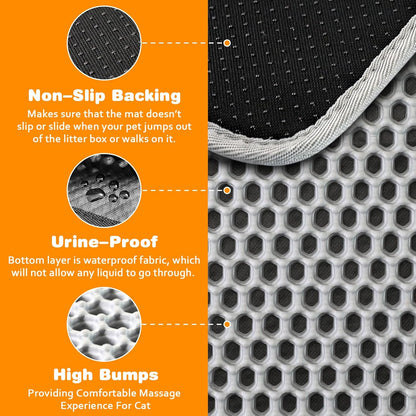 Diva Claws™ Waterproof Trap – Cat Litter Mat