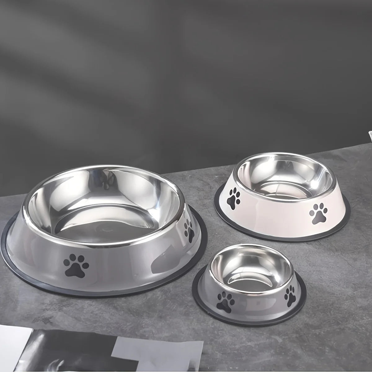 Diva Claws™ Pet Food – Stainless Steel Bowl